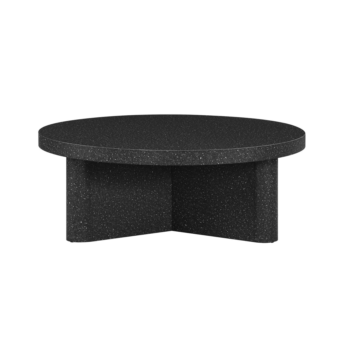 Beautiful Contempo Round Coffee Table Finish by Drew Barrymore Beautiful™