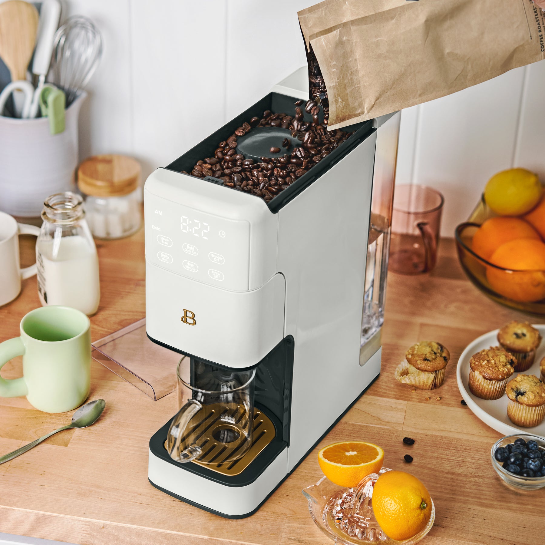 Beautiful Perfect Grind Programmable Single Serve Coffee Maker