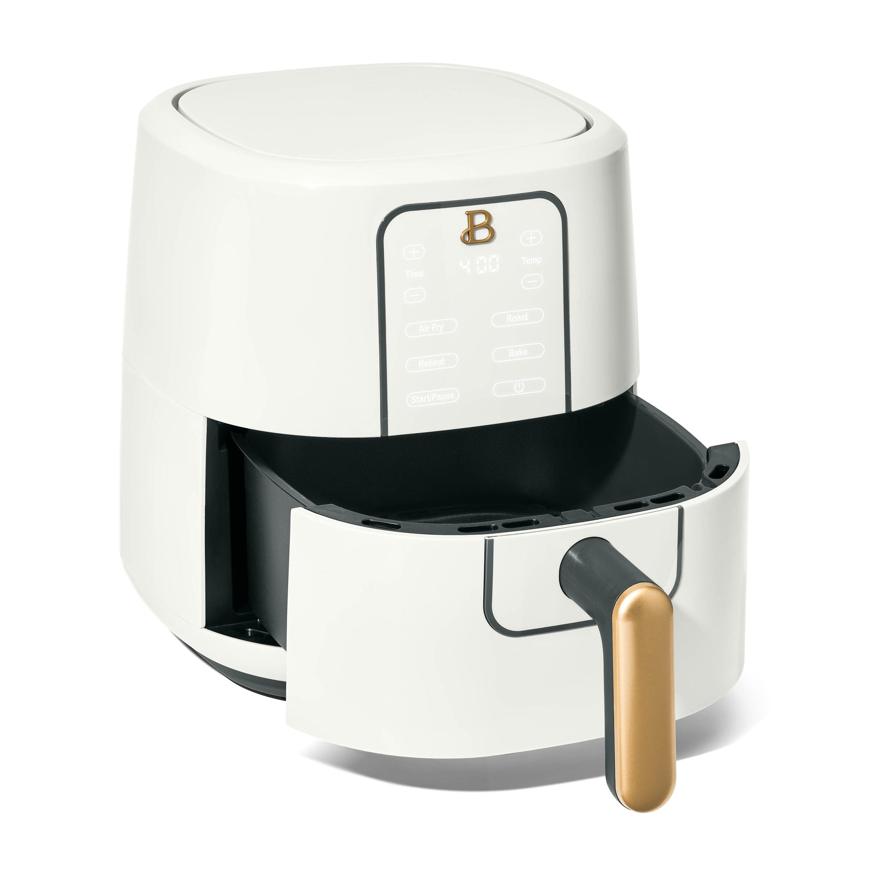 Beautiful 9qt Trizone Air Fryer White Icing by Drew Barrymore