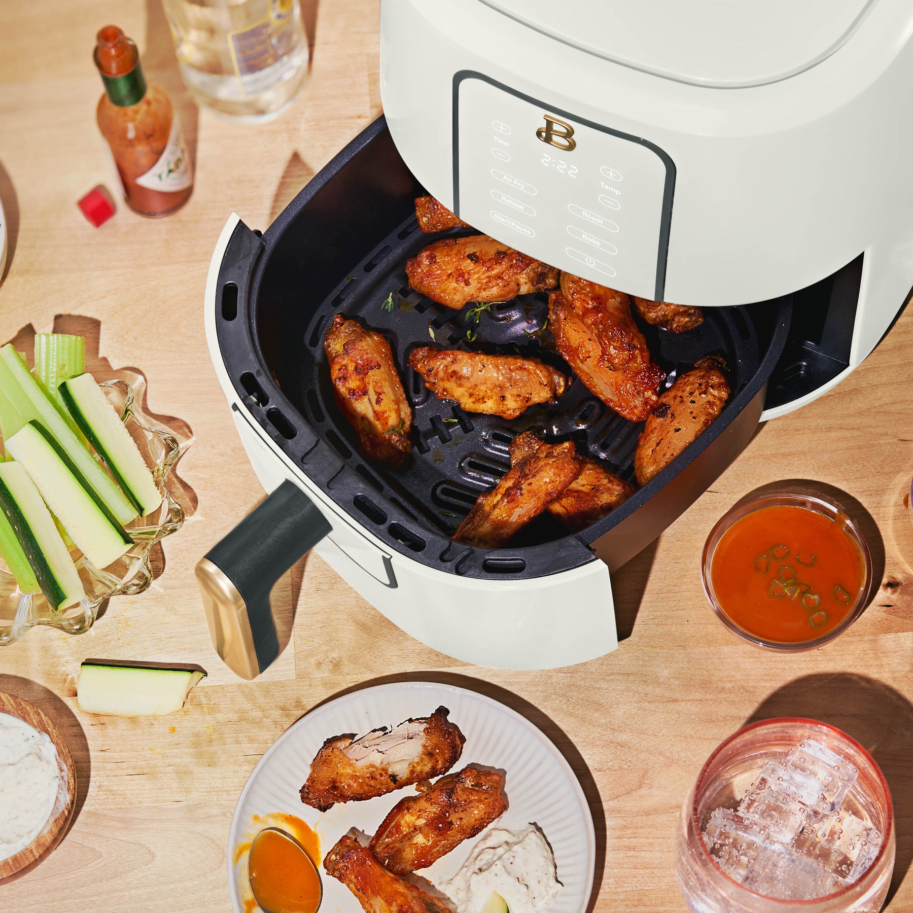 Air Fryer with TurboCrisp Technology, White Icing 3QT - AliExpress