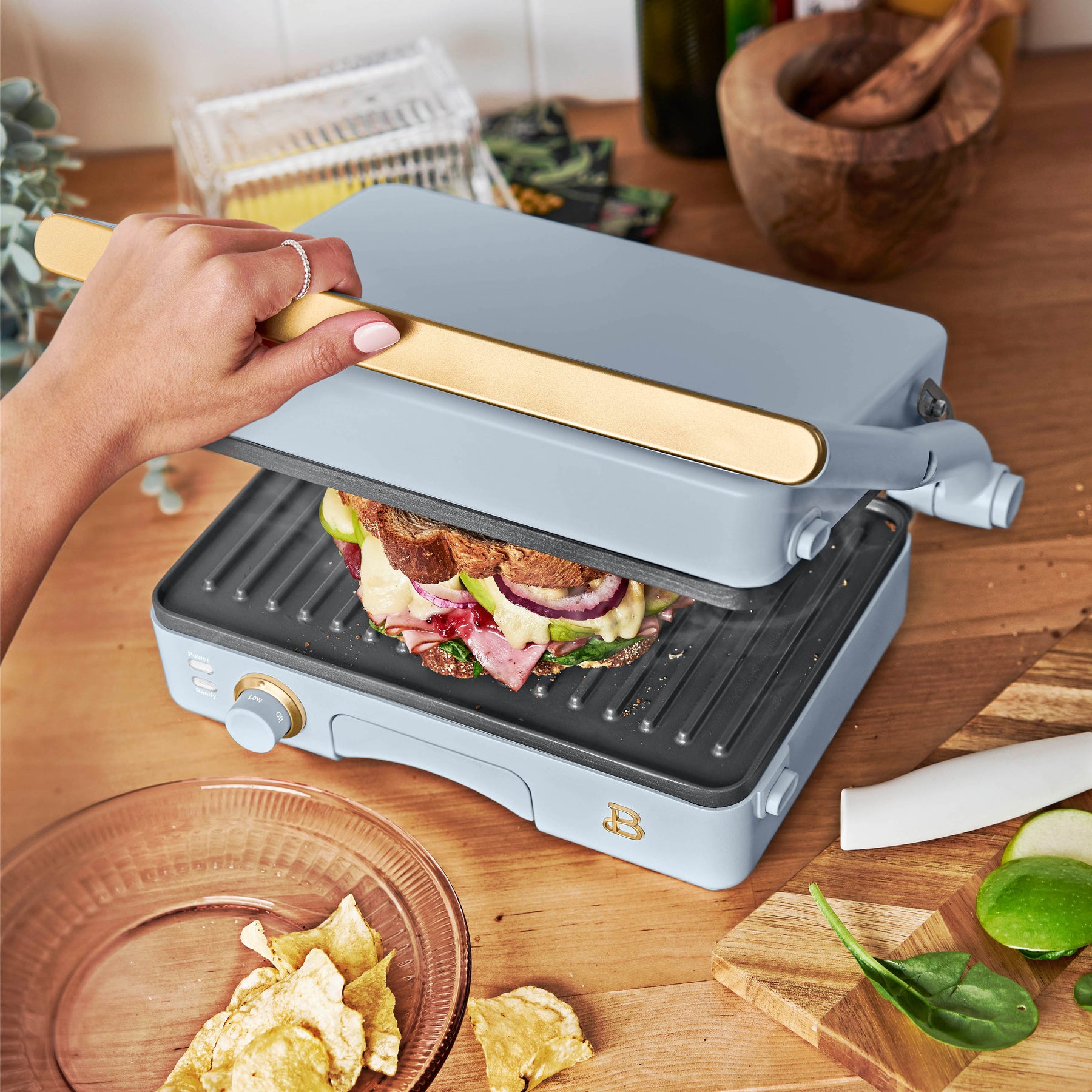 Panin Machine 2-in-1 Panini Press & Grill – Beautiful™