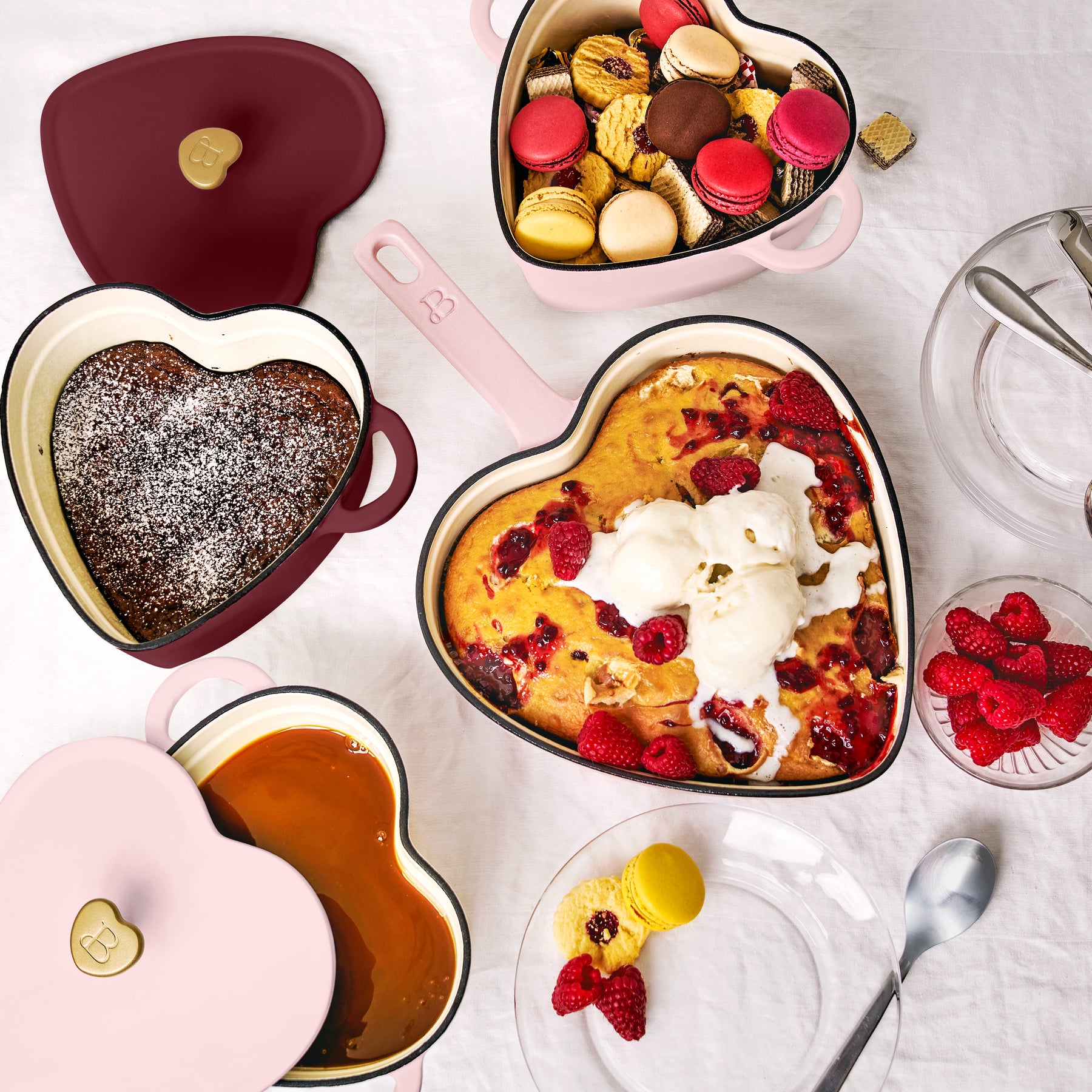 Hart Pan Discover the Beautiful By Drew Barrymore Heart Pan: Elegance in Every ...
