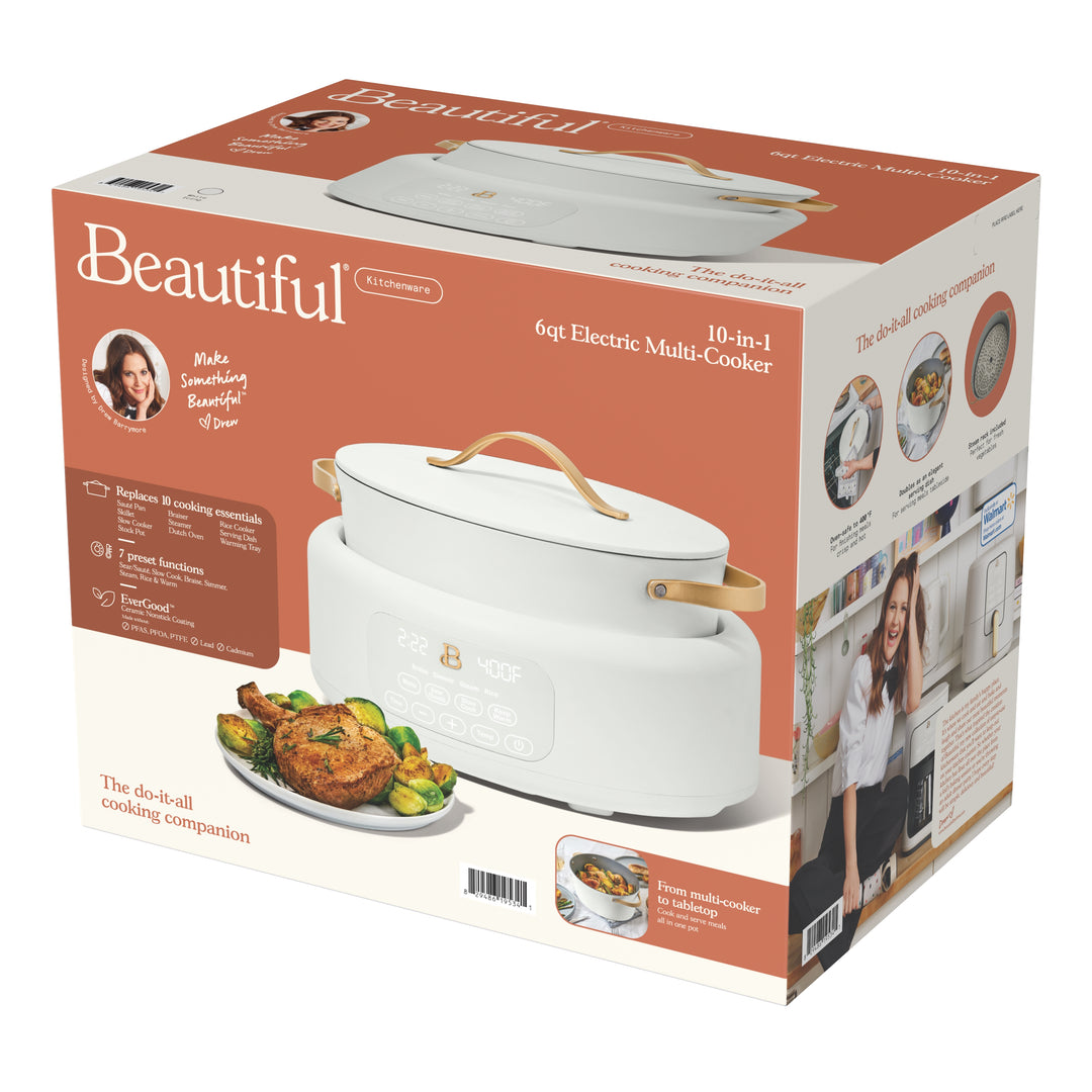 Beautiful 10-in-1 6qt Electric Multi-Cooker – Beautiful™