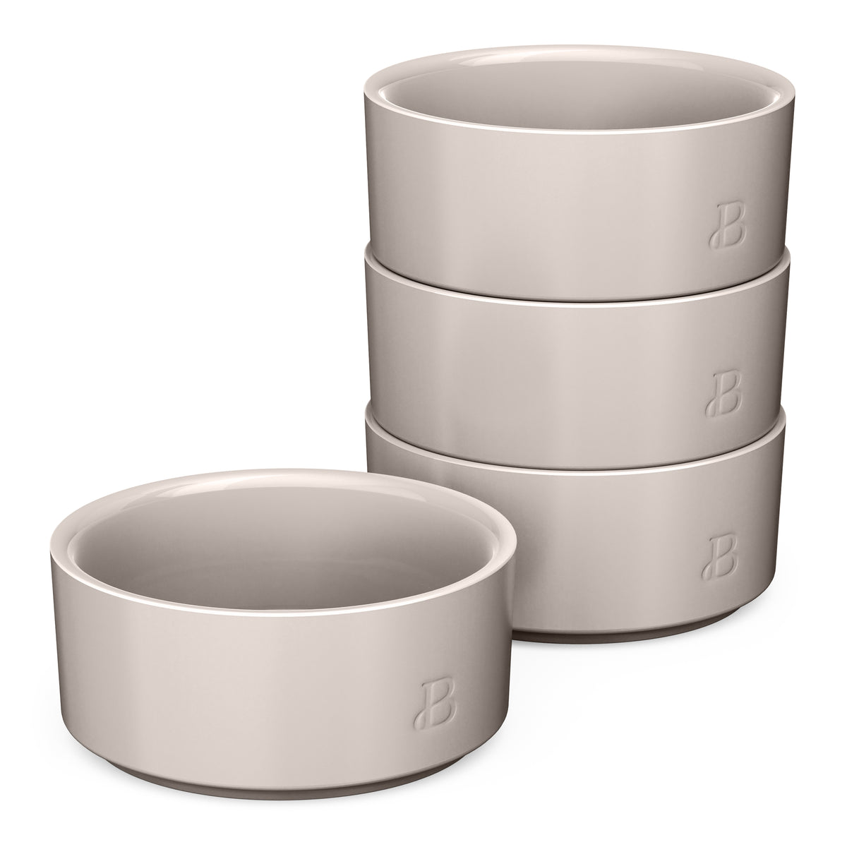 4-Piece Stoneware Ramekin Set – Beautiful™