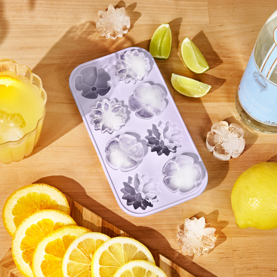 ÉCLAT Botanical aircolor foam Silicone Flower Ice Cube Mold – Beautiful™