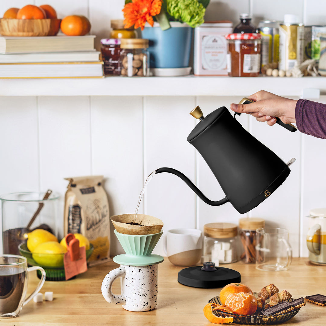 1.0L Electric Gooseneck Kettle Beautiful