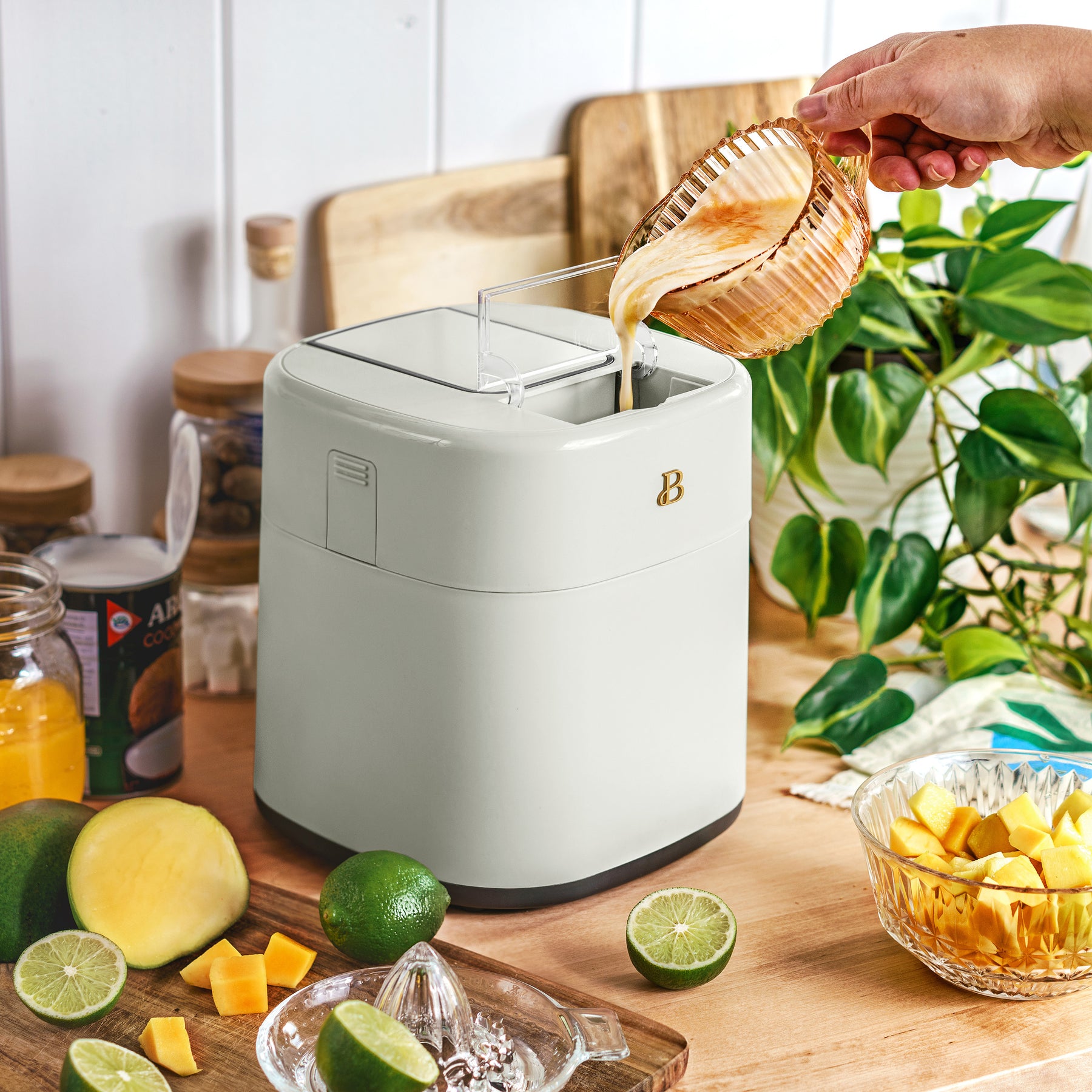 1.5qt Ice Cream Maker with Touch-Activated Display – Beautiful™