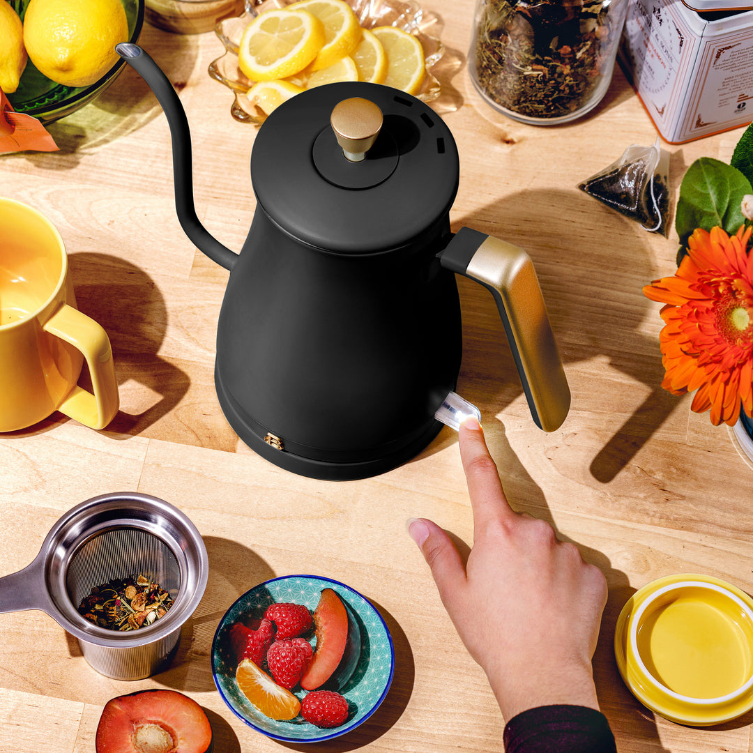 1.0L Electric Gooseneck Kettle Beautiful