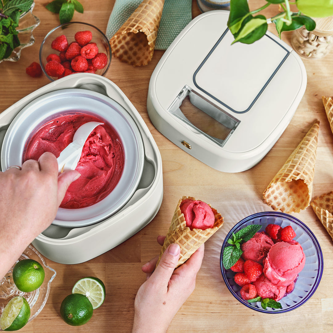 1.5qt Ice Cream Maker with Touch Activated Display Beautiful