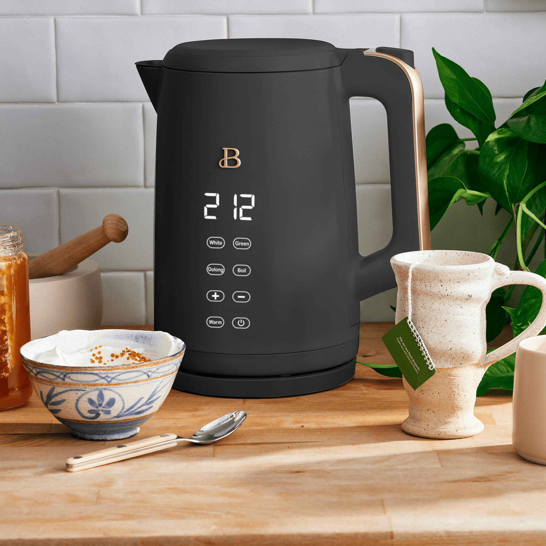 1.7L Programmable Temperature Kettle with Touch-Activated Display –  Beautiful™